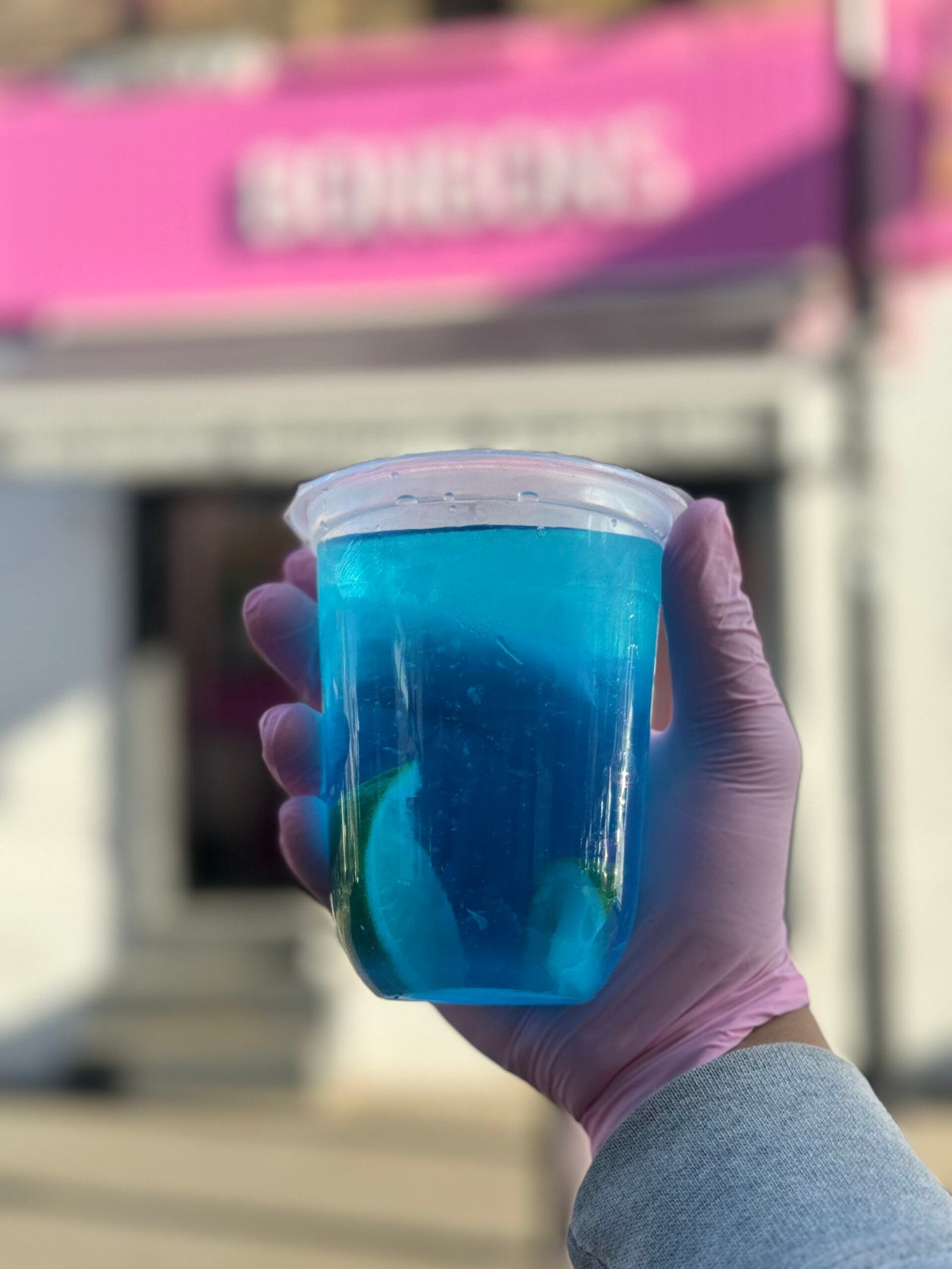 Blue Raspberry Mojito